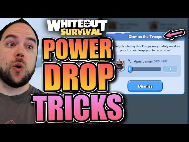 How to drop power [State Transfer tips & tricks] Whiteout Survival