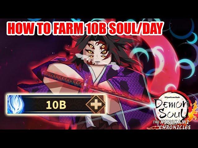 Demon Soul Simulator - How To Farm 10B Soul/Day