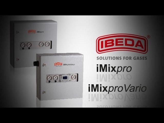 Gas mixer IBEDA iMixpro/ iMixproVario for shielding gas, arc welding and other applications