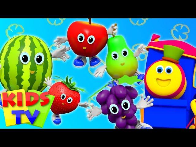 Fruits Song | Learning Street With Bob The Train  | Nursery Rhymes | Song For Toddlers by Kids Tv