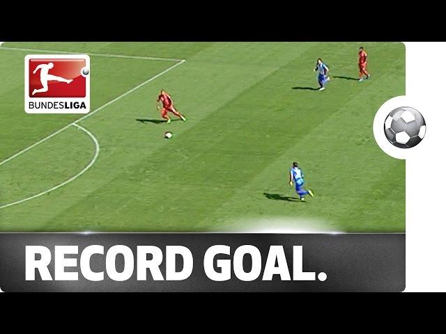 9-Second Goal - Volland's Bundesliga Record