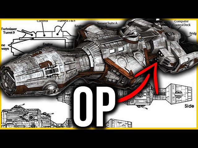 The INFAMOUS Corellian Gunship | DP20 frigate BREAKDOWN