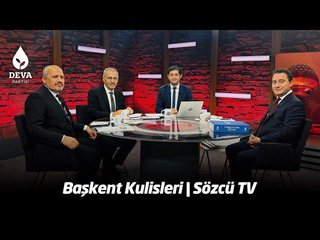 Sözcü TV'de Başkent Kulisleri programına konuk oluyorum