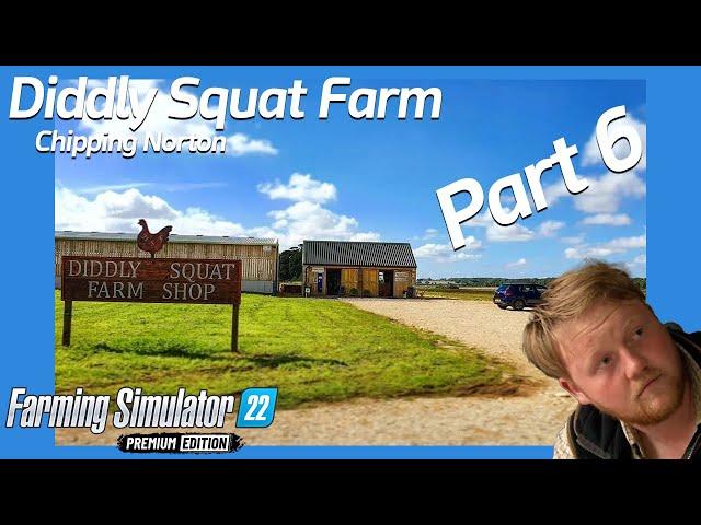 PART 6 HARVEST SEASON UNDERWAY - Diddly Squat Farm aka Clarkson's Farm | Farming Simulator 22 | FS22