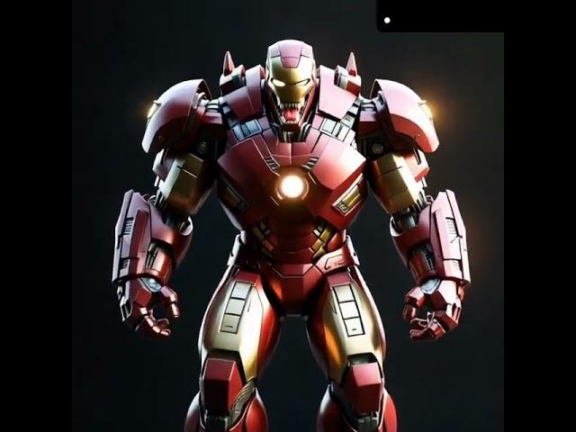 Hulk buster suit transform into Venom#venom#ai#aigenerated#hulkbuster#marvel#ironman#marvelstudio