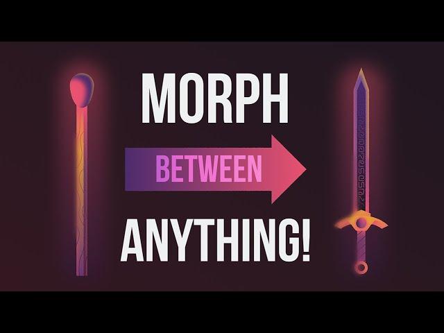 After Effects morph transition...with match cuts