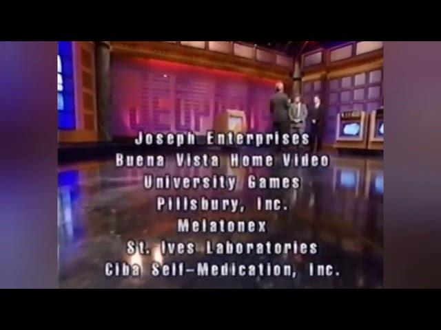 Jeopardy! Full Credit Roll (11/27/96) With (S24-2007-2008) Cues