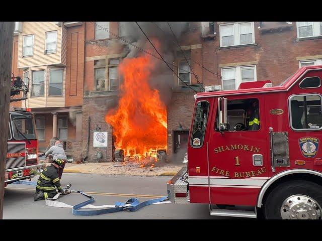 Shamokin Fire Bureau - Firehouse Winery - 2nd Alarm Commercial - 4K