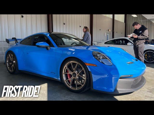 First Ride in the ALL NEW 2022 Porsche 911 GT3 (992) *AMAZING!