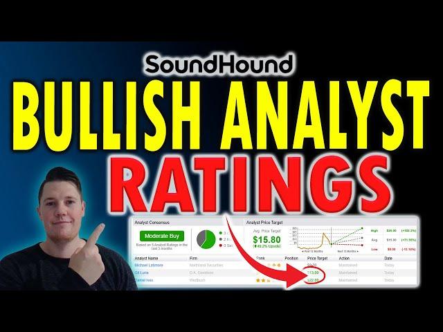 NEW BULLISH SoundHound Analyst Ratings  HUGE Triple Earnings BEAT & Raised 2025 Guidance!