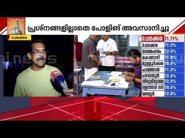 'നല്ല തിരക്കുണ്ടായിരുന്നു.. രണ്ട് മണിക്കൂർ നിന്നാണ് വോട്ട് ചെയ്തത്..'| Chelakkara Bypoll