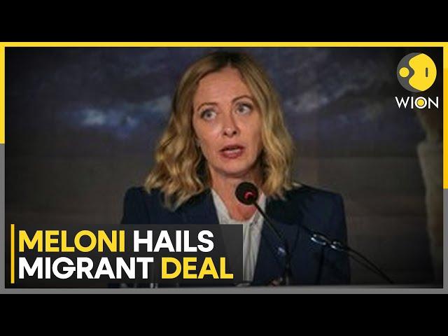 Italian PM Meloni Hails ‘Courageous’ Albania Migrant Deal | World News | WION