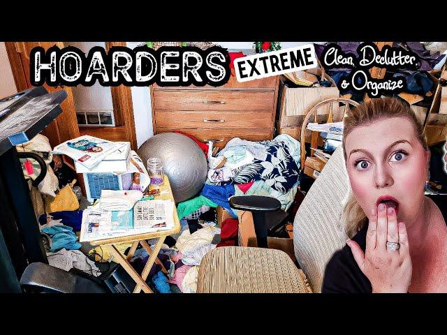 HOARDER!!! ALL DAY COMPLETE DISASTER CLEANING MOTIVATION! DECLUTTER & ORGANIZE! LIVING WITH CAMBRIEA