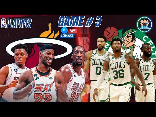 NBA EN VIVO!  GAME #3  Miami Heat vs Boston Celtics  #2023NBAPLAYOFFS