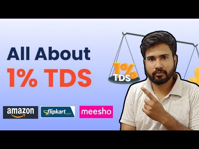 How to Claim 1% TDS in ecommerce Business | TDS Return Filling | ecommerce tax return