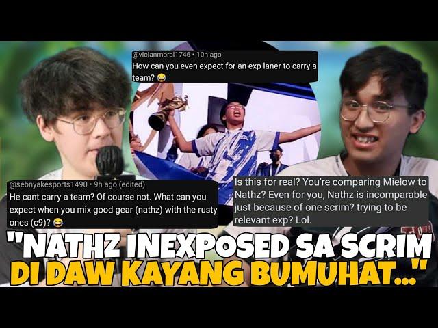 NATHZ DI RAW KAYANG BUMUHAT! KINUMPARA KAY MIELOW? CHICKEN INEXPOSED ANG SCRIM KALABAN SI NATHZ?!