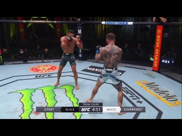 Cody Garbrandt Throwing His Favorite Kick