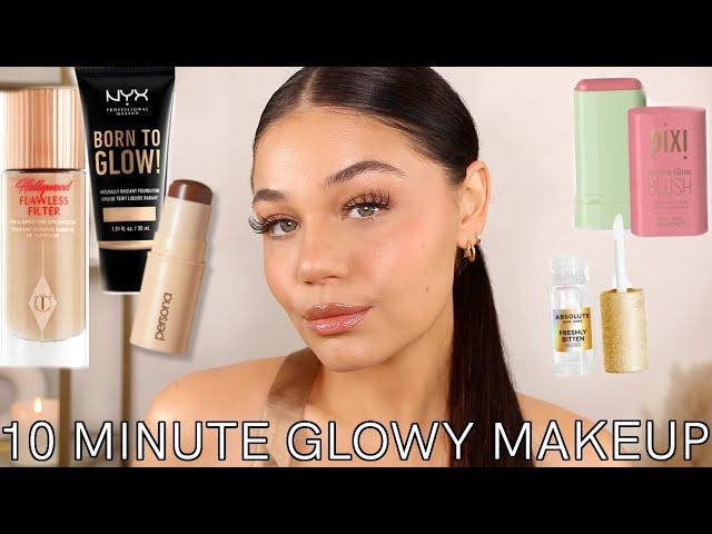 Easy Everyday 10 Minute GLOWY Makeup | Blissfulbrii