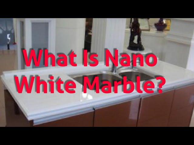 Nano White Marble? G3, G4,G5 Nano White I Nano White Crystallized Glass I Kitchen Counter Top