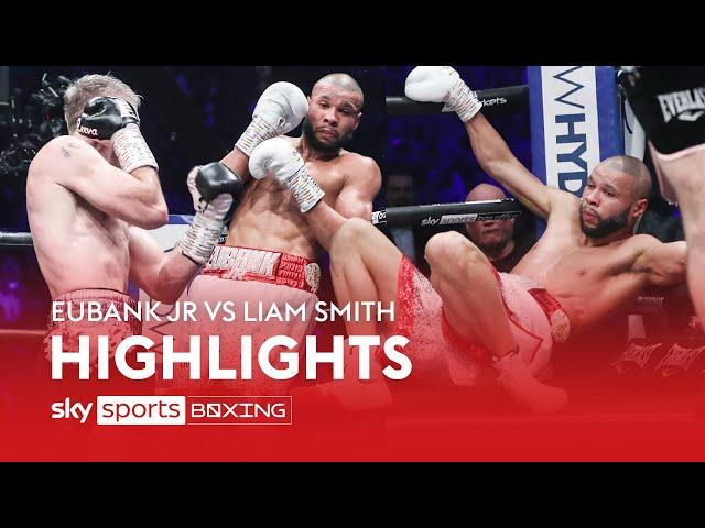 HIGHLIGHTS! Chris Eubank Jr vs Liam Smith | Spectacular knockout finish