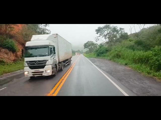 Jaguaquara Bahia BR 116 Muita neblina, muito cuidado e visibilidade ruim serra do Mutum