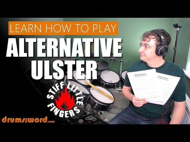  Alternative Ulster (Stiff Little Fingers)  Drum Lesson PREVIEW | How To Play Song (Brian Faloon)