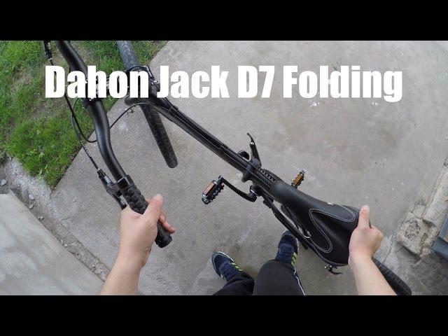 Dahon Jack D7 - How to Fold and Unfold (POV)