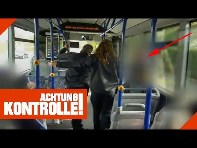 Aggressiver Schwarzfahrer! Fahrscheinkontrolle Wiesbaden | 1/2 | Kabel Eins | Achtung Kontrolle