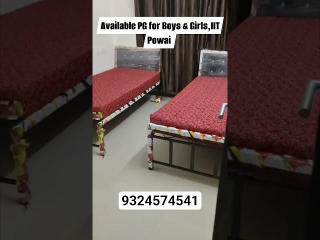 PG Rooms available I Location- IIT Powai I Girls & Boys