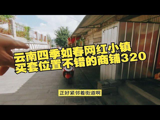 云南四季如春网红小镇买套位置不错的商铺320