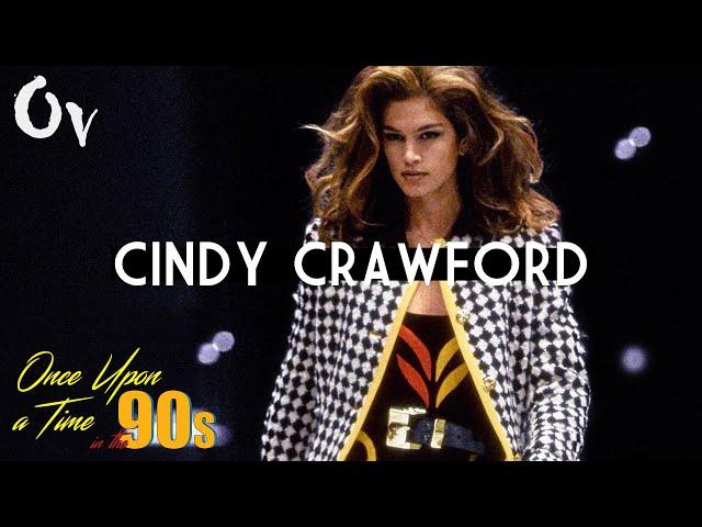 Once upon a time in the 90's...Cindy Crawford