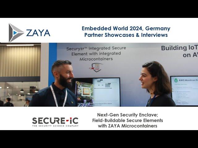 ZAYA EW24 Partner Showcase - Secure-IC Interview