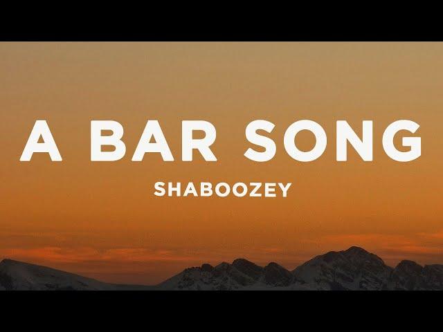 Shaboozey - A Bar Song (Tipsy) (Lyrics)