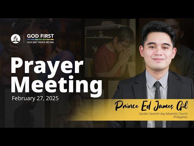 God First: Your Daily Prayer Meeting #927