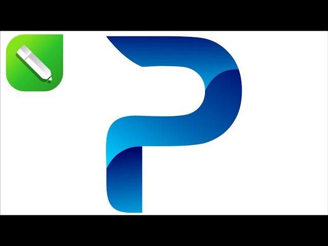 3D Logo Design | P letter logo video | logo design in CorelDraw