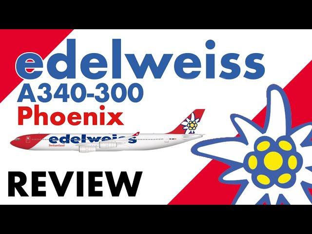 Edelweiss A340-300 by Phoenix Models Review andRating  |  1/400