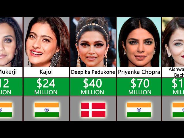 Comparison: Richest Actresses 2023 (Bollywood)