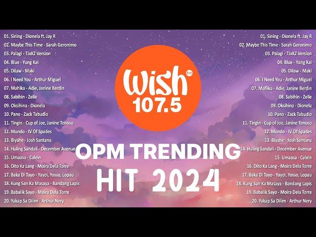 (Top 1 Viral) OPM Acoustic Love Songs 2024 Playlist  Best Of Wish 107.5 Song Playlist 2024 #v9