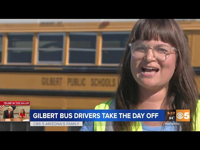 VIDEO: Shortage of school bus drivers in Gilbert causes delays for kids