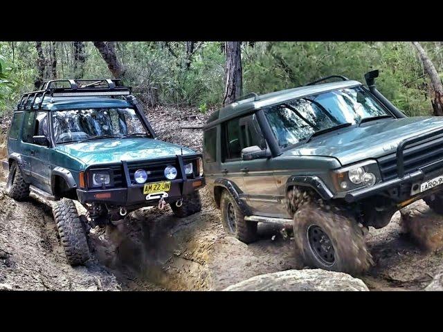 Discovery 1 vs Discovery 2 4x4 Battle - V8 vs TD5