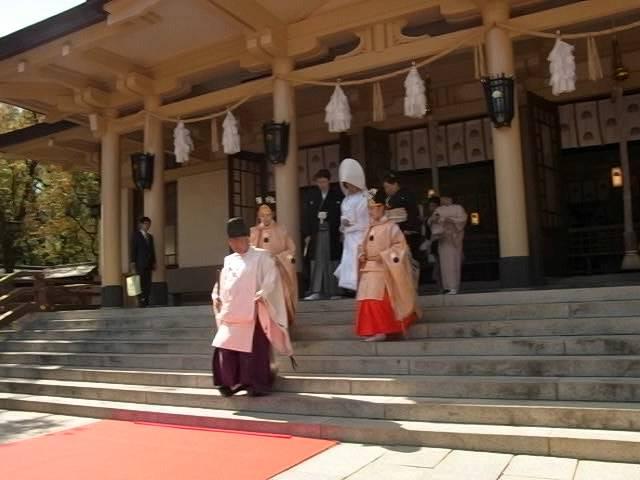 Shinto style wedding