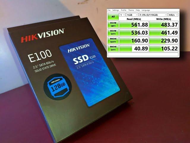 ارخص و افضل SSD ممكن تشتريه / ( HIKVISION ( E100 128G ) - ( C100 120G