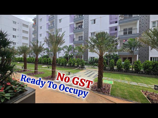 Ready To Occupy || No GST || Brand New 2 & 3 Bhk Flats For Sale @GatedCommunity ( Direct Owner )