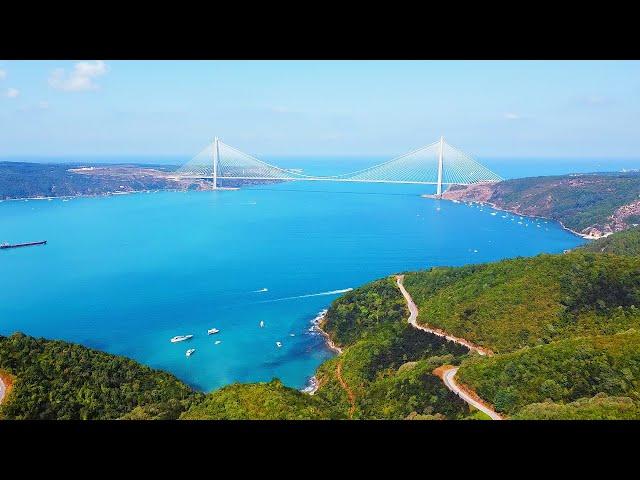 Anadolu Kavağı - Yoros Kalesi - Yavuz Sultan Selim Köprüsü - Kuzey Boğaz DJI Mavic Mini