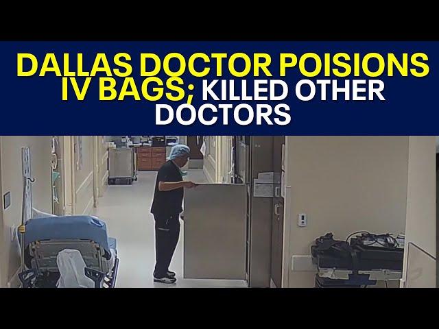 Anesthesiologist poisoned IV bags, killing people, to make Dallas hospital look bad