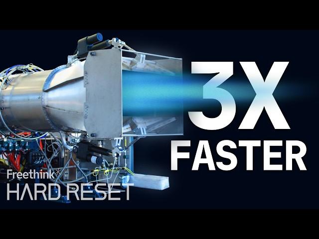 The jet engine powering 3x faster air travel | Hard Reset