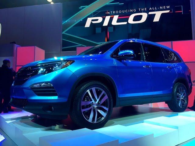 2016 Honda Pilot Walk around 1st look & Car Review