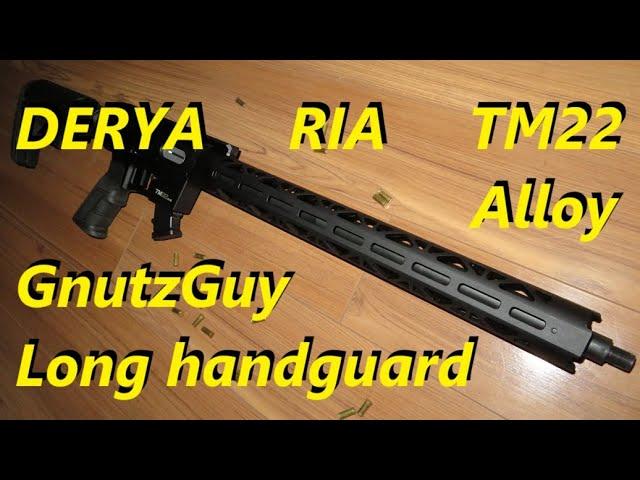 TM22 DERYA Rock Island RIA Review. Long handguard. Made in Turkey. TM-22