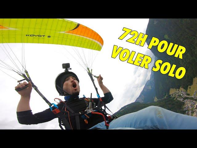 72H POUR VOLER SEUL EN PARAPENTE 🪂 (avec le prof de Tom Cruise)