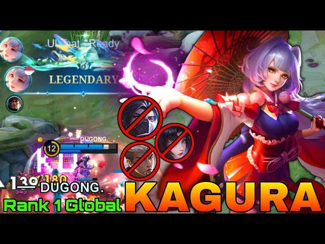 Legendary Midlaner Kagura Deadly Umbrella Combo - Top 1 Global Kagura by — ᴅᴜɢᴏɴɢ. - Mobile Legends